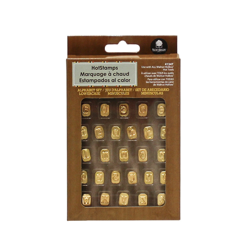 Recollections Small Lower Case Alphabet Wood Stamp Set - Each