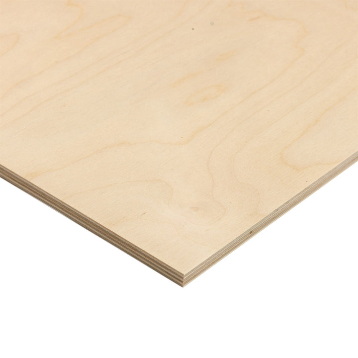 Hardwood Plywood, 12 in. x 12 in. x 3/8 in.