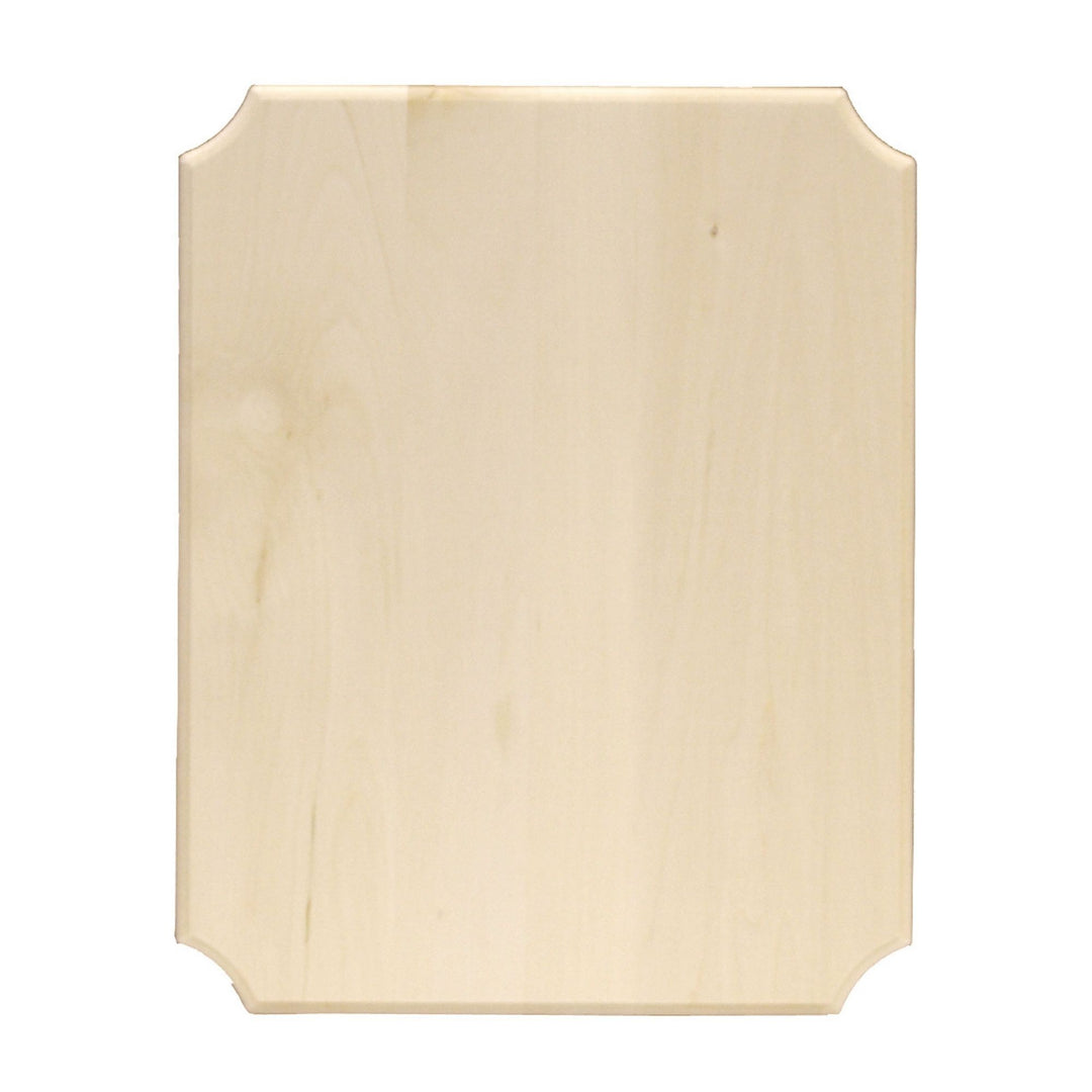 French Corner Basswood Plaque, 12 in. x 16 in. x 3/4 in.