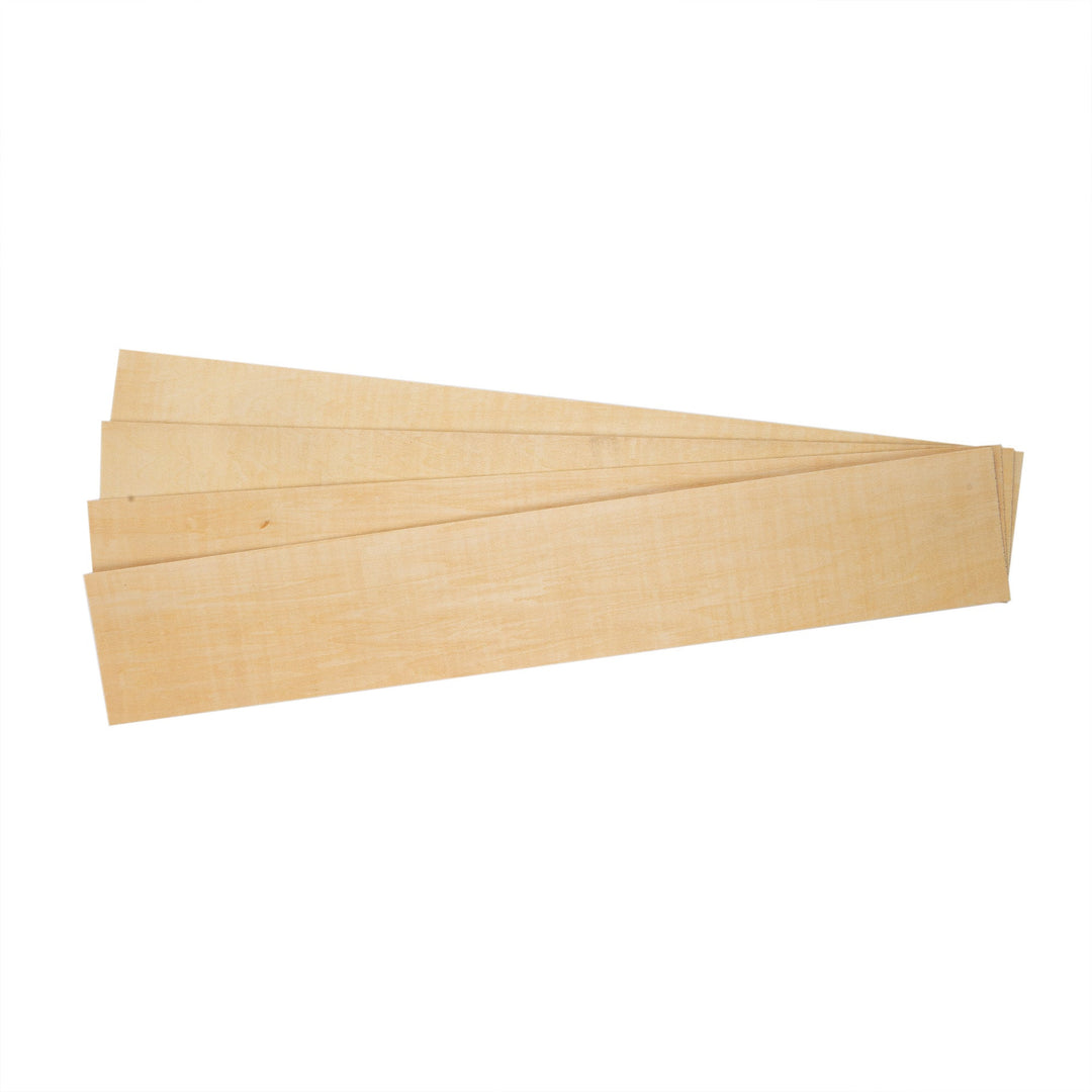 Basswood Sheet (4-Pack), 4 in. x 24 in. x 1/24 in.