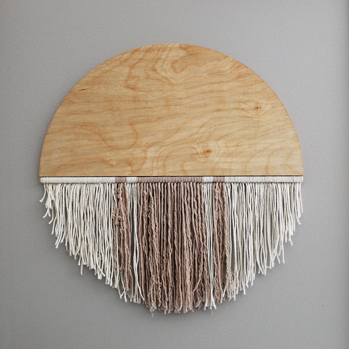 Birch Plywood Half Circle 1/2" x 16"