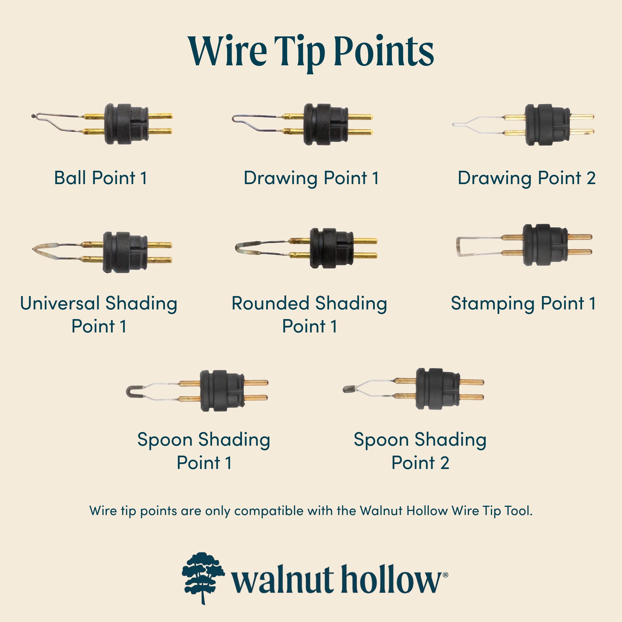 Walnut Hollow Drawing Point I