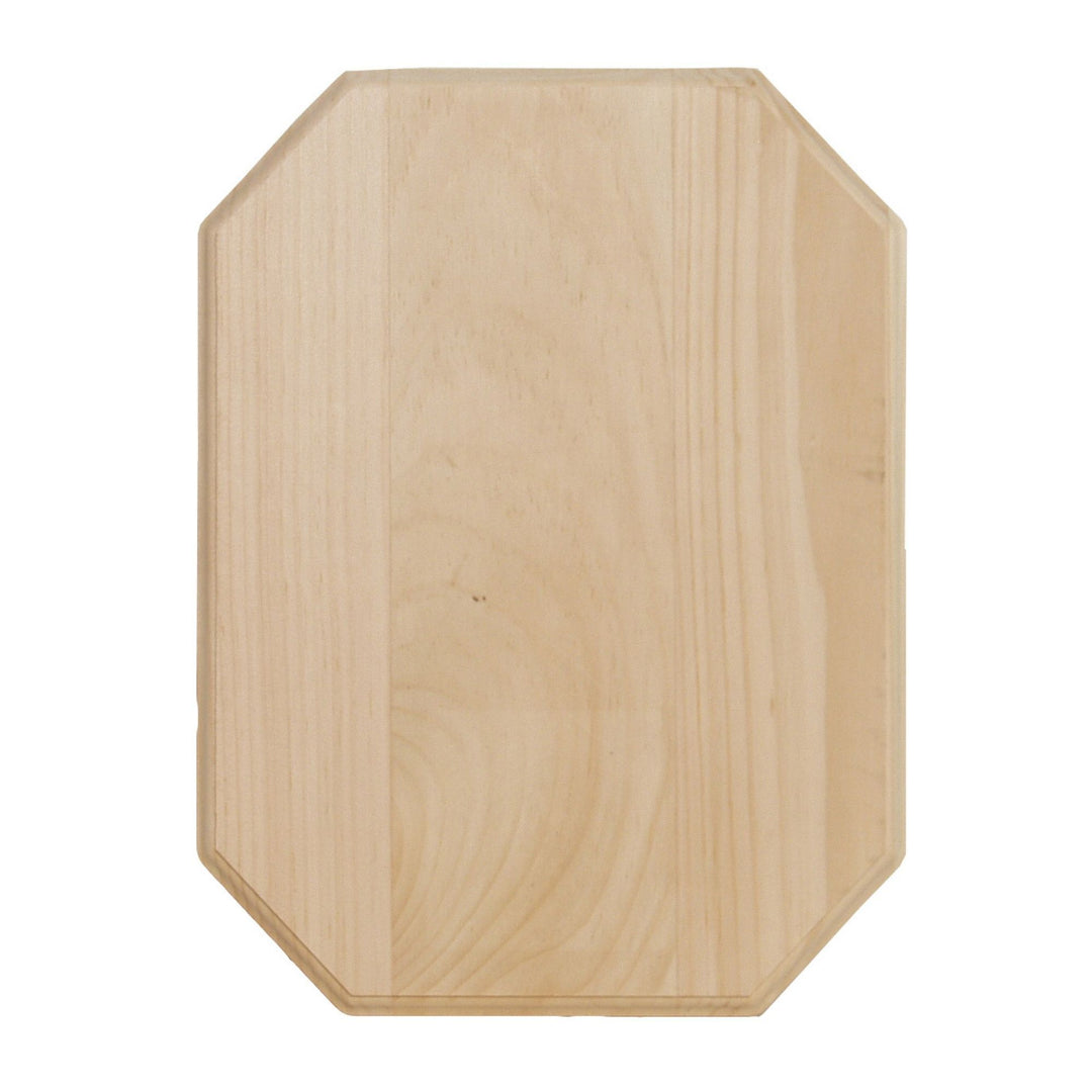 Pine Clipped-Corner Plaque, 11 in. x 14 in. x 5/8 in.