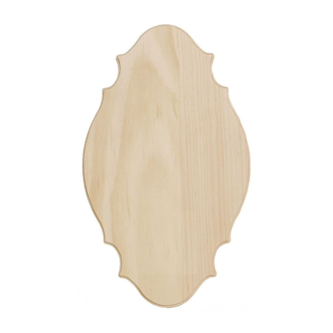 Pine French Provincial Shape, 12 in. x 20 in. x 5/8 in.