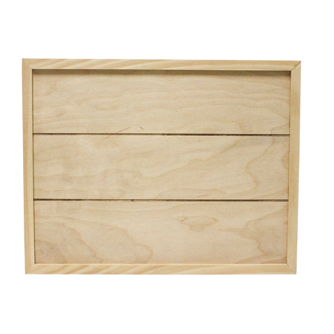 Paneled + Framed Sign, 11" x 14"