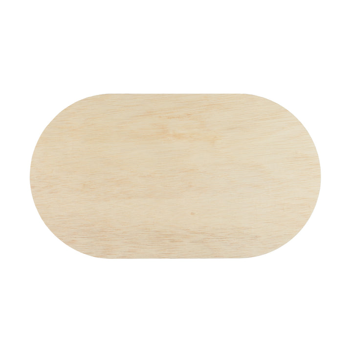 Birch Plywood Pill-Shape, 8-1/2 in. x 15 in.