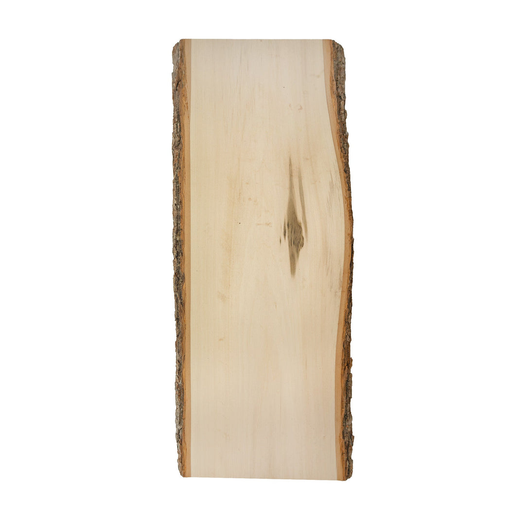 Rustic Basswood Plank, 7-12" Wide x 23"