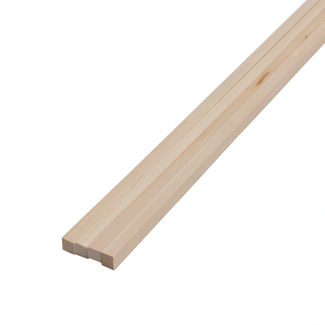 Walnut Hollow Square Basswood Dowels (4-Pack), 1/4 in. x 24 in. x
