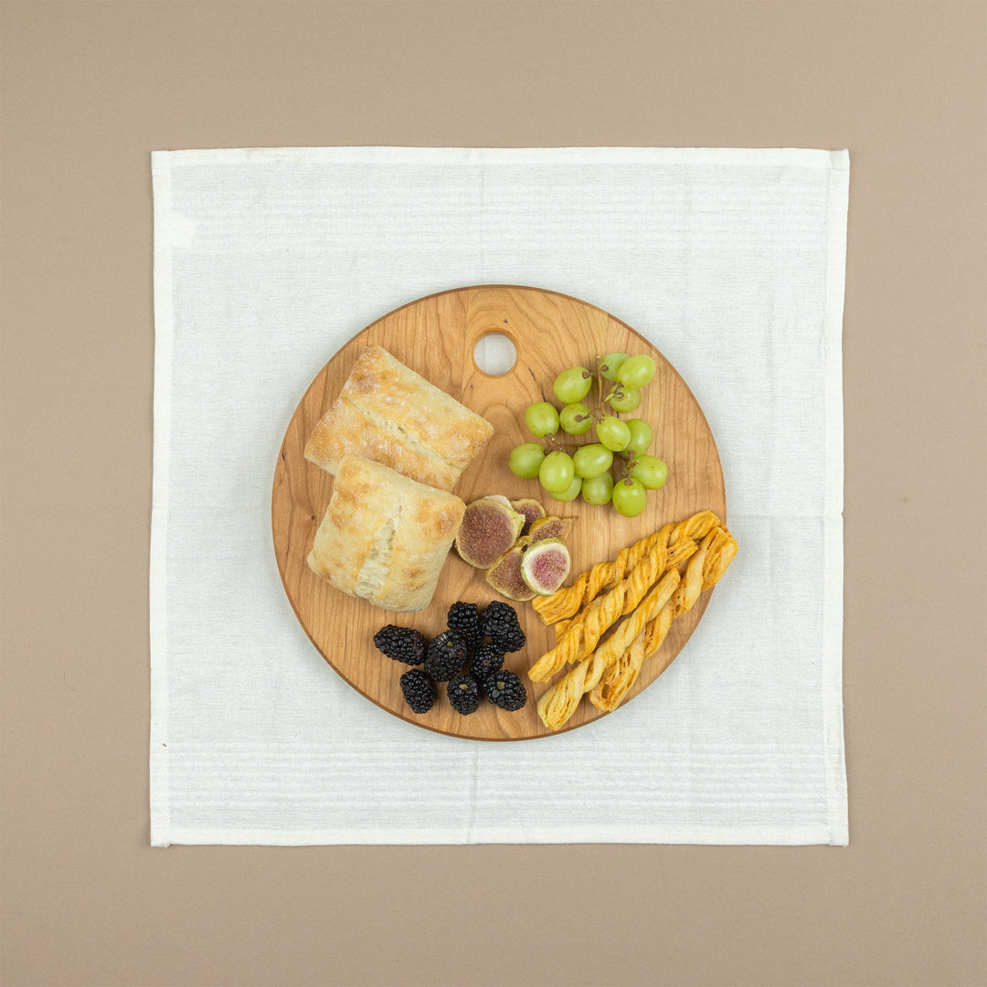 Round Cherry Cutting Board, 13"