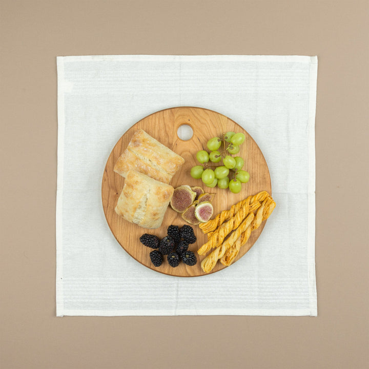 Round Cherry Cutting Board, 13"