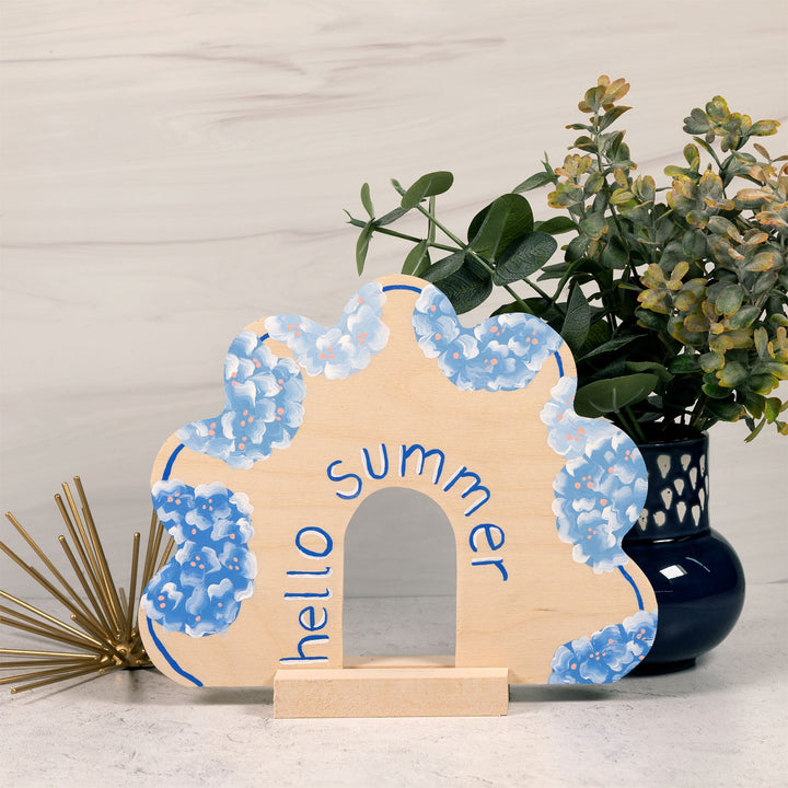 Birch Plywood Arched Cloud, 8" x 10"