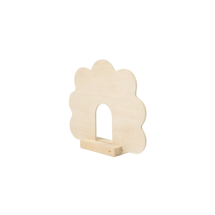 Birch Plywood Arched Cloud, 8" x 10"
