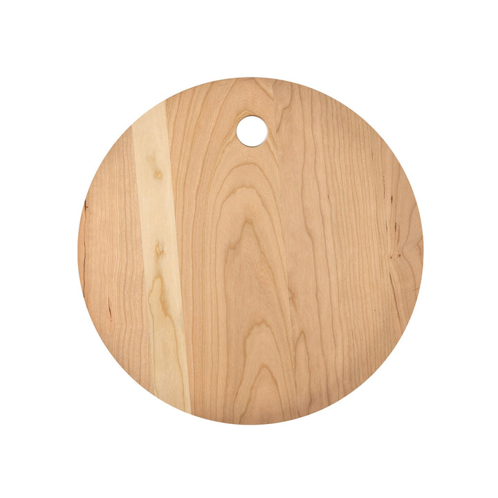 Round Cherry Cutting Board, 13"
