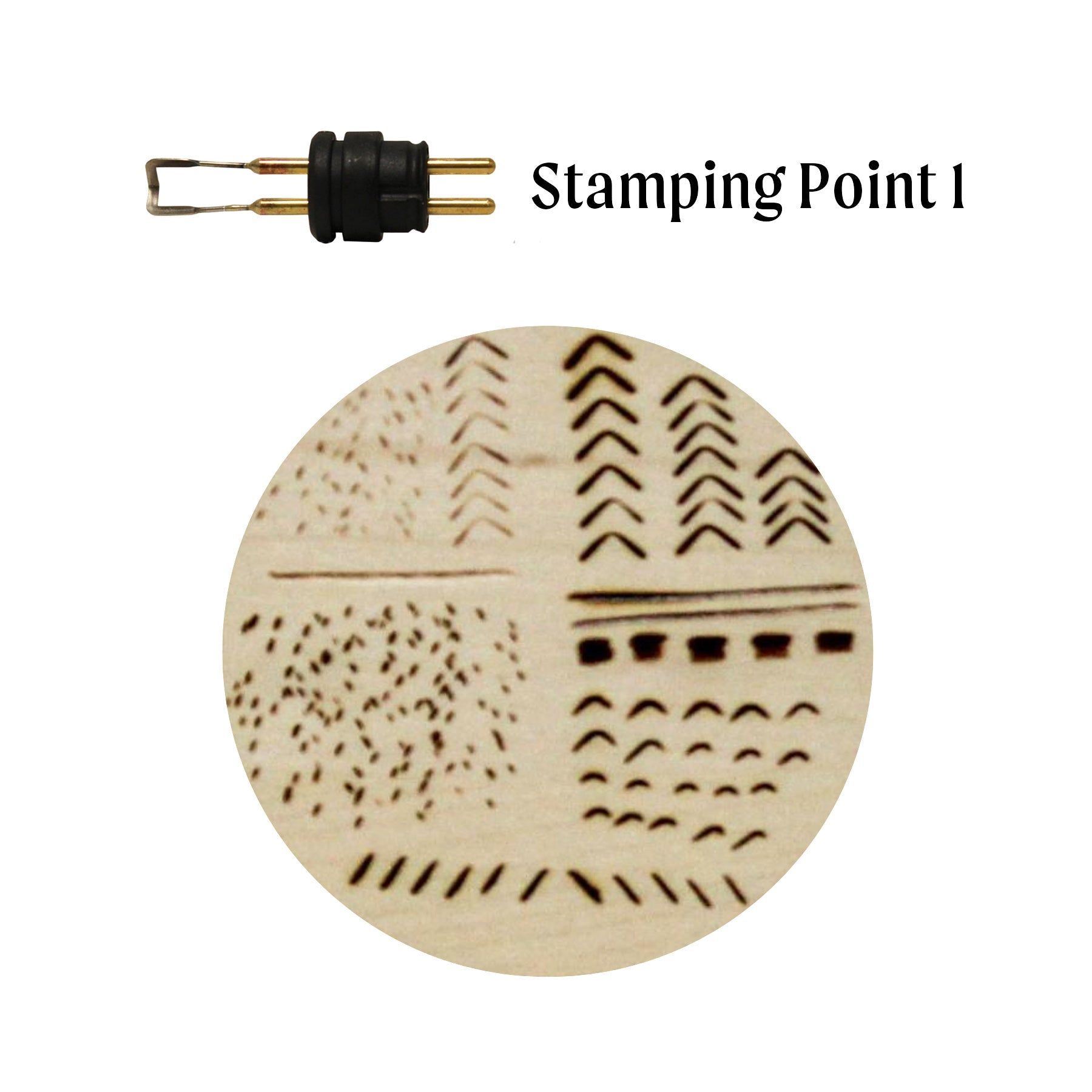 Walnut Hollow®  Using the HotStamps Points with the HotMarks Tool