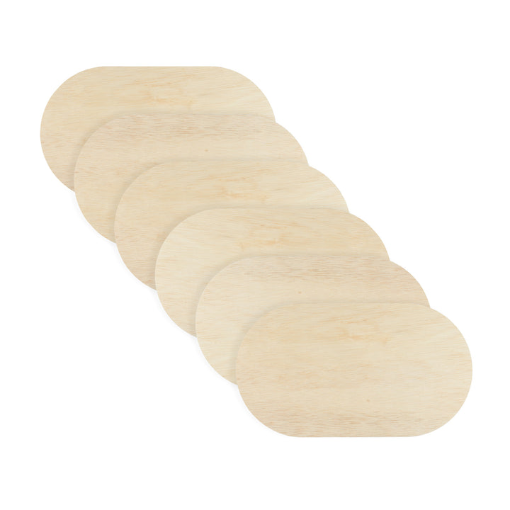 Birch Plywood Pill-Shape, 8-1/2 in. x 15 in.