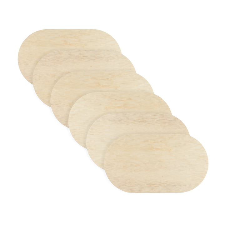 Birch Plywood Pill-Shape, 8-1/2" x 15"