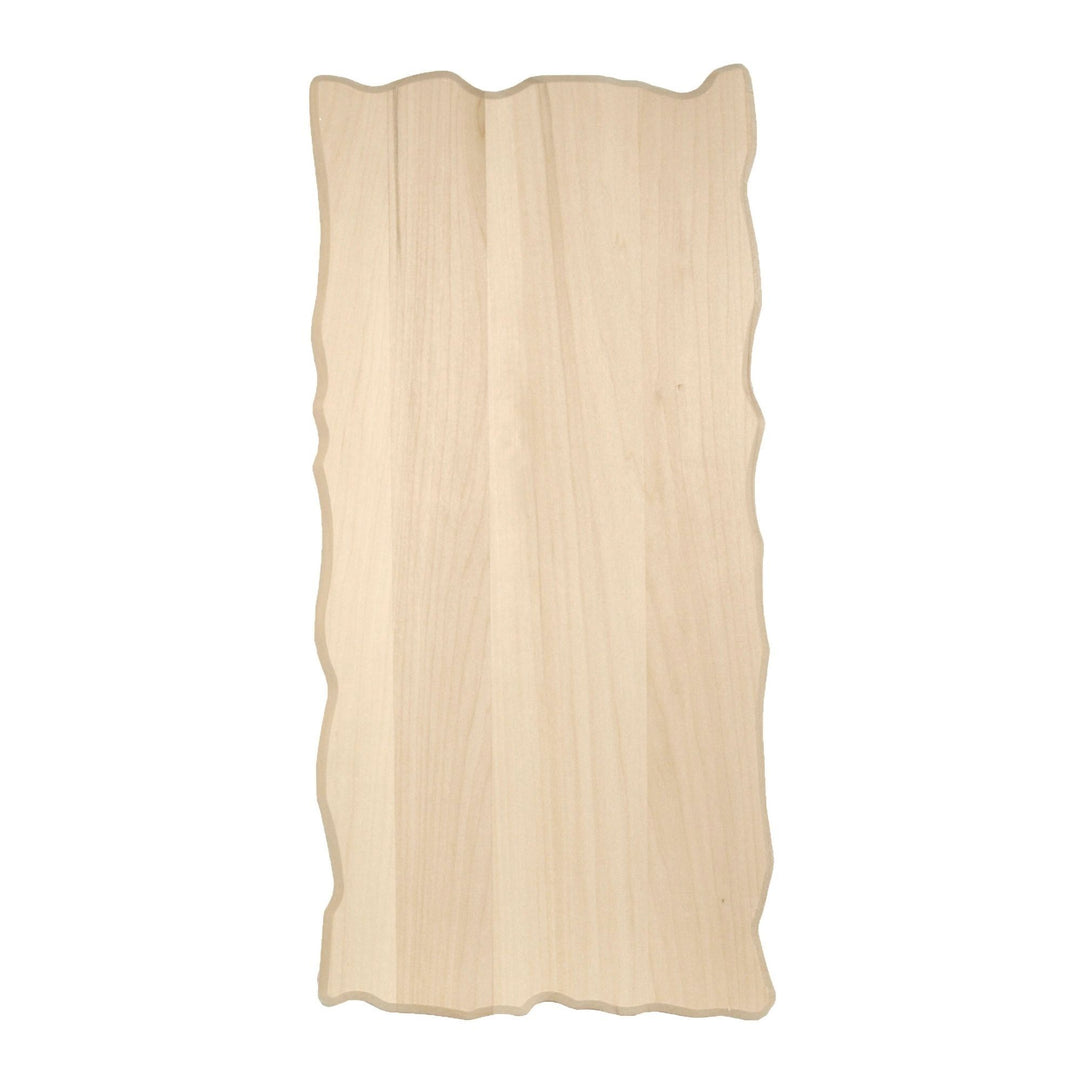 Rustic Basswood Plaque, 9 in. x 19 in. x 3/4 in.