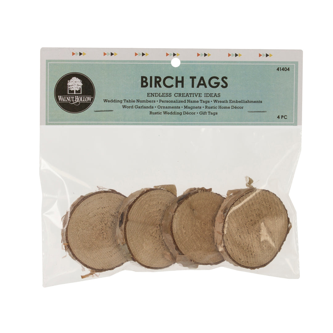 Birch Mini Rounds - 4 pack