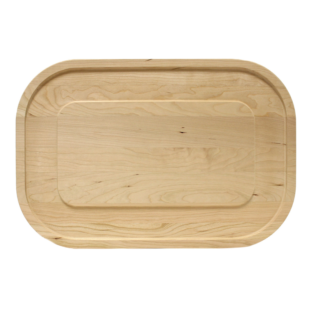 Oval Cherry Cutting Board, 12 in. x 18 in.