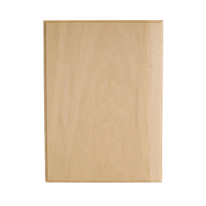 Thin Basswood Plaque, 5" x 7" x 5/16"