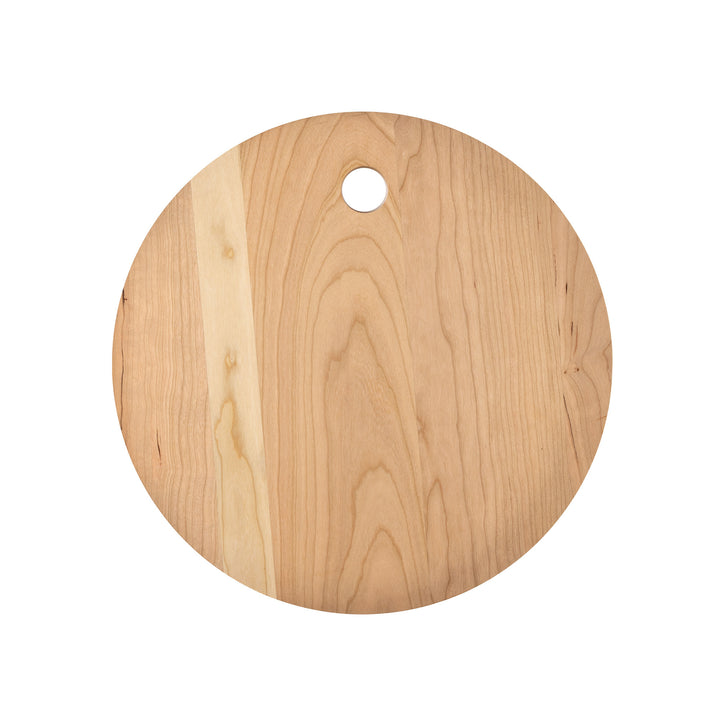 Round Cherry Cutting Board, 13"