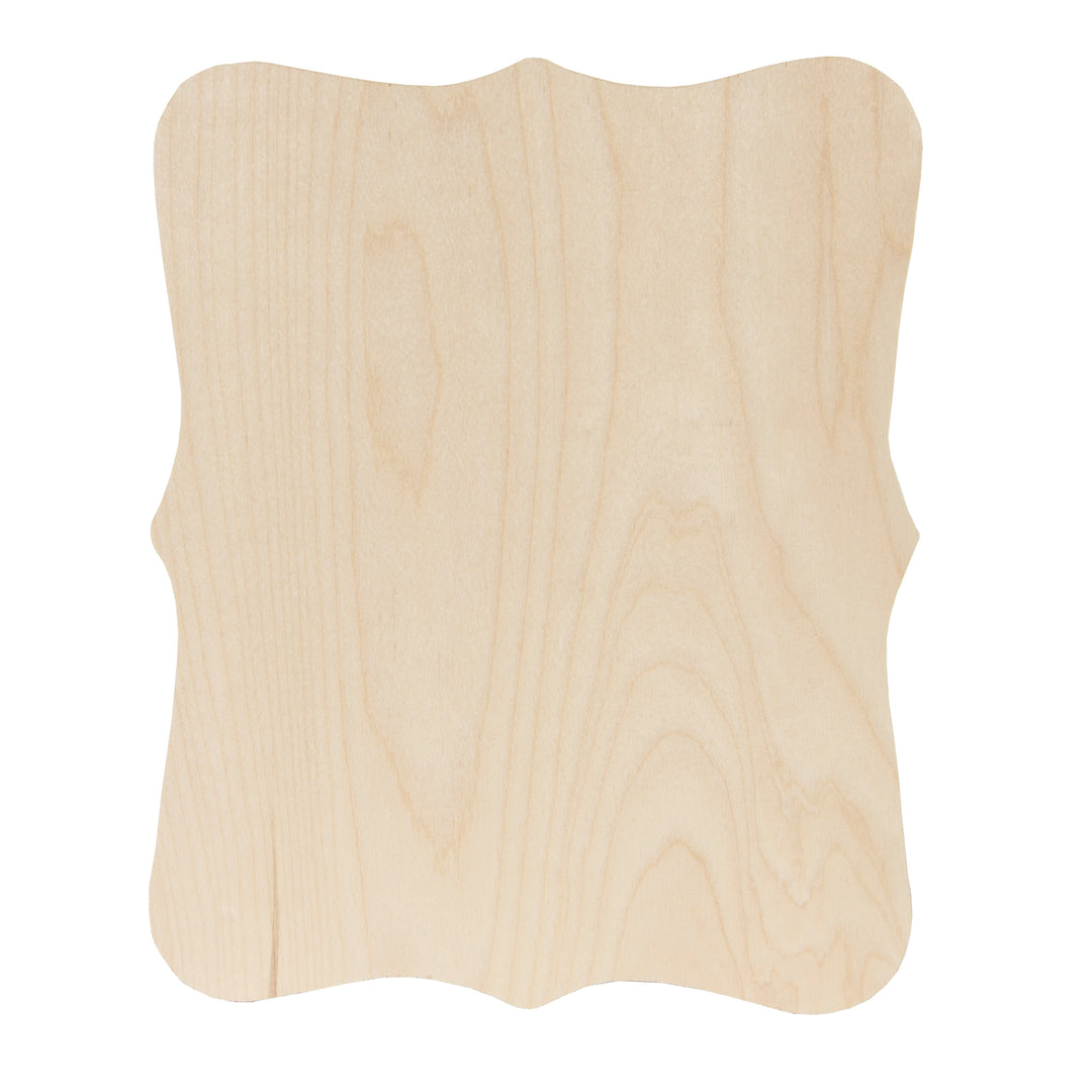 Birch Plywood Chippendale Shape, 8 in. x 10 in. x 1/8 in.