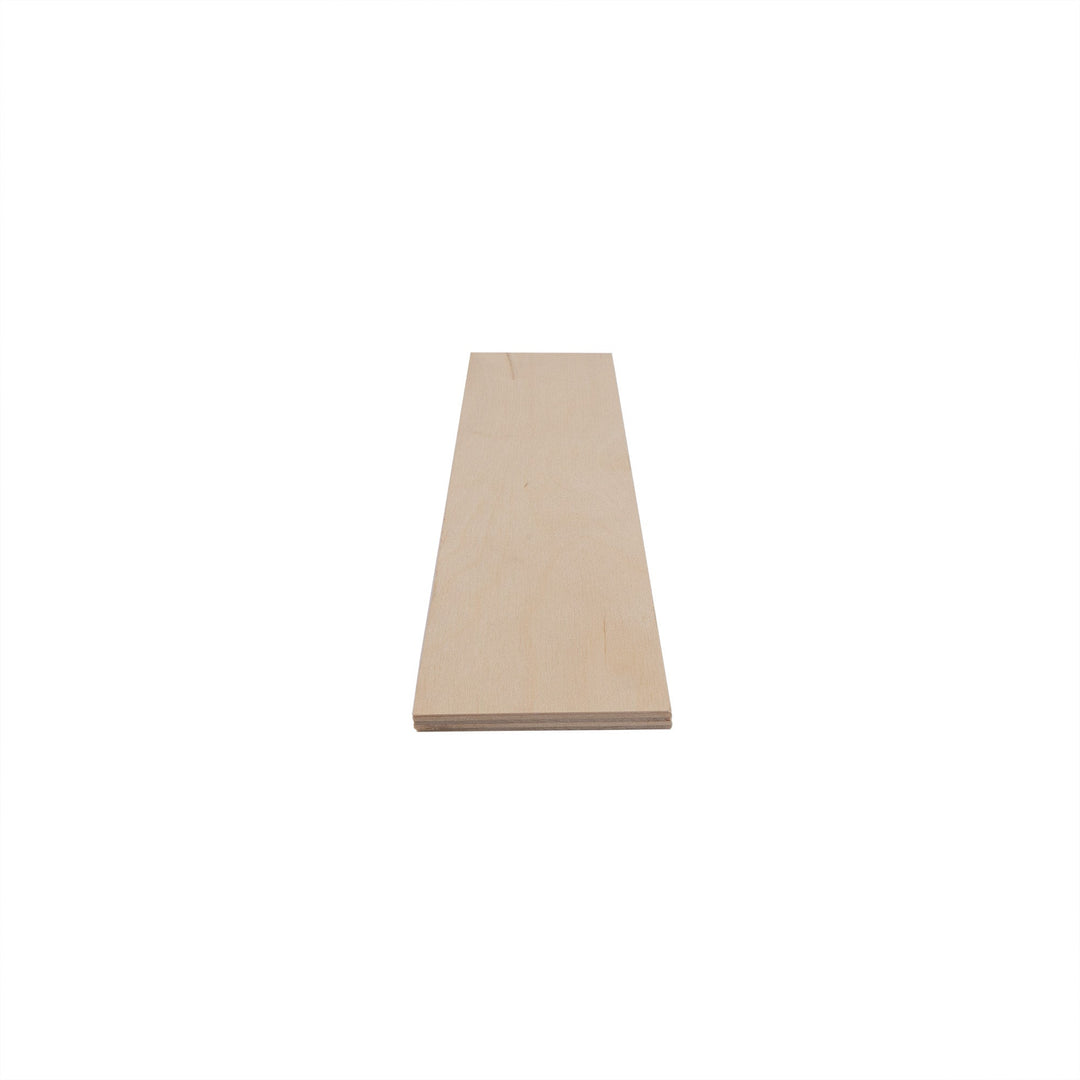 Hardwood Plywood, 4 in. x 12 in. x 1/4 in.