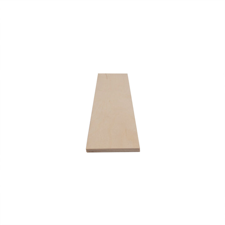 Hardwood Plywood, 4 in. x 12 in. x 1/4 in.