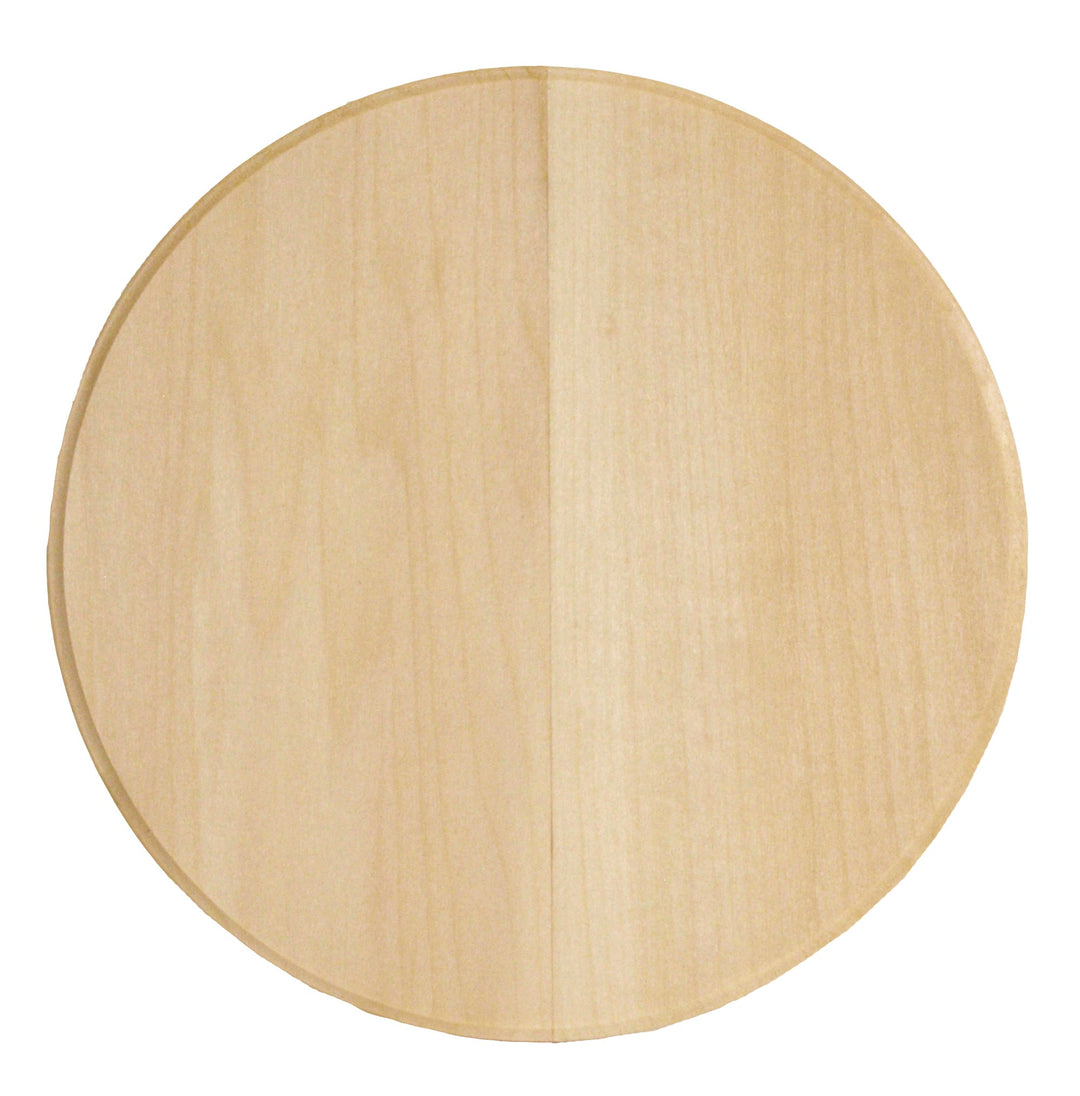 Thin Basswood Circle Plaque, 6 in. x 5/16 in.