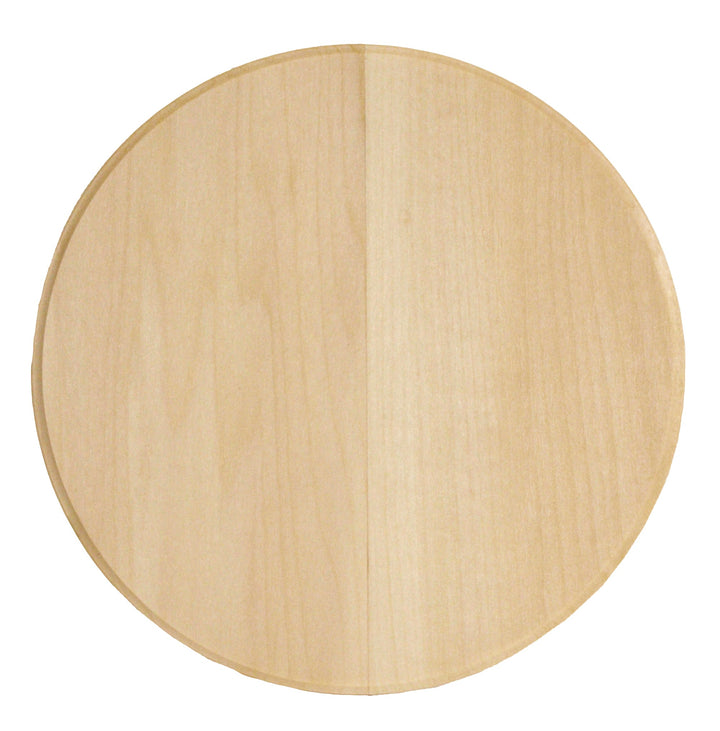 Thin Basswood Circle Plaque, 6 in. x 5/16 in.