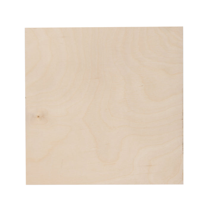 Hardwood Plywood, 12" x 12" x 1/2"