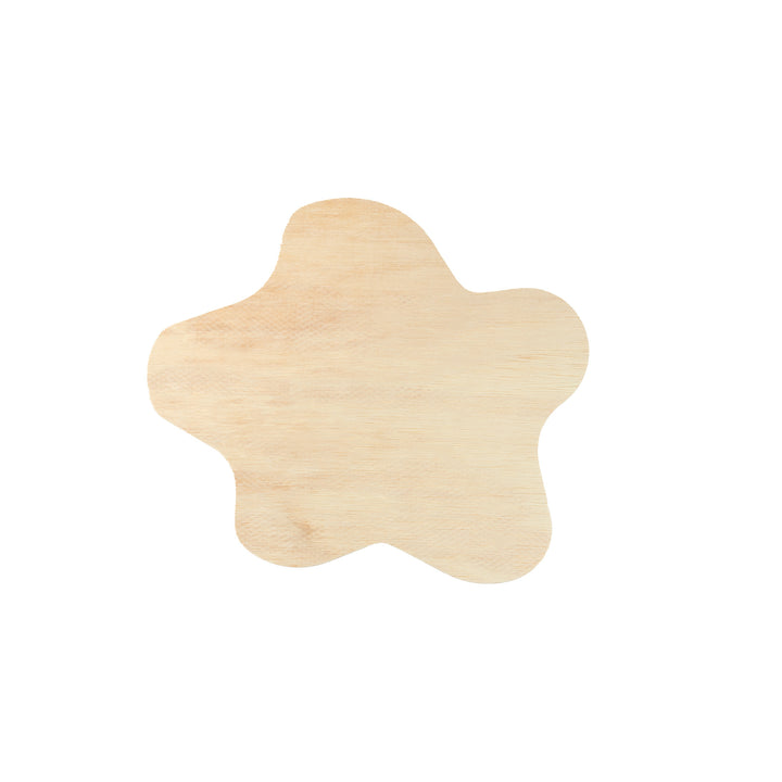 Birch Plywood Retro Flower, 8-1/2" x 10"