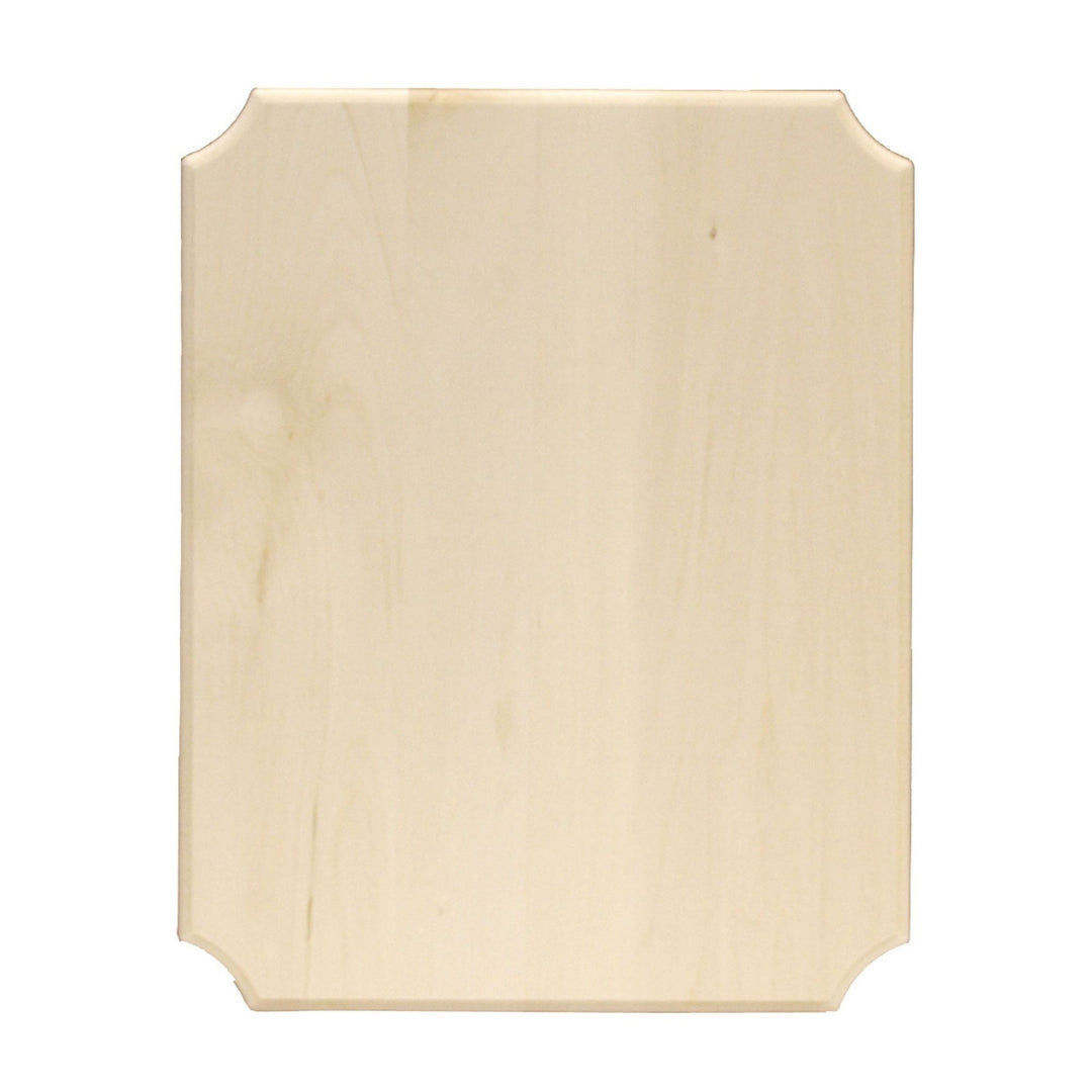 French Corner Basswood Plaque, 11 in. x 14 in. x 3/4 in.