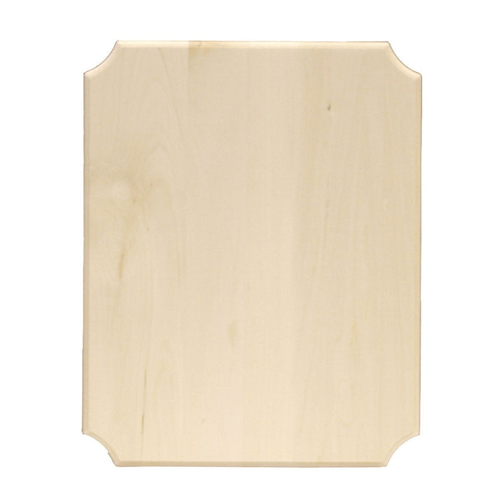 French Corner Basswood Plaque, 11" x 14" x 3/4"