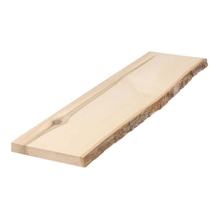 Live Edge Basswood Board, 6" x 23"