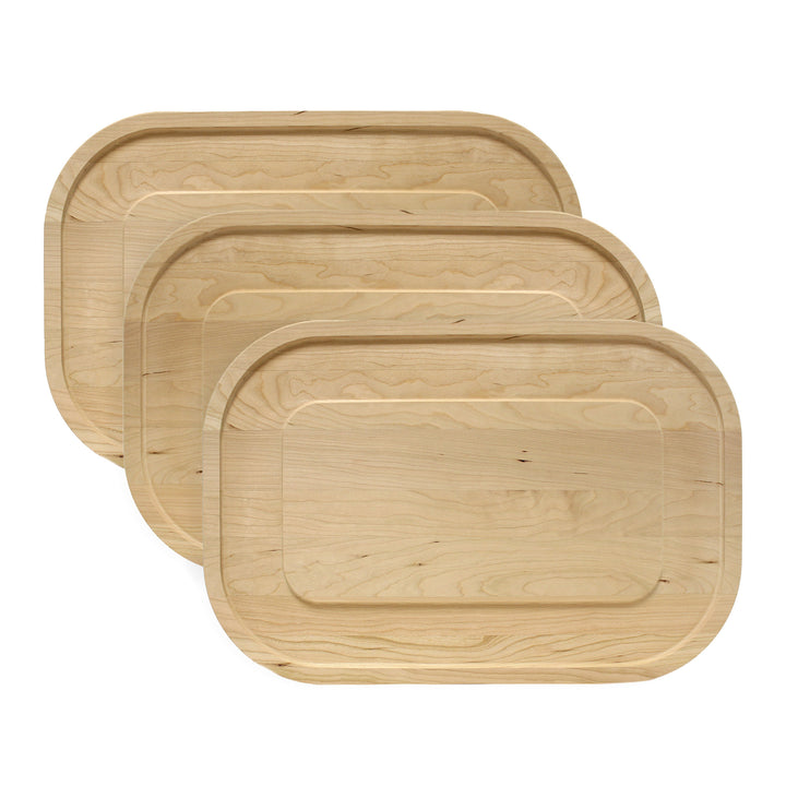 Oval Cherry Cutting Board, 12 in. x 18 in.