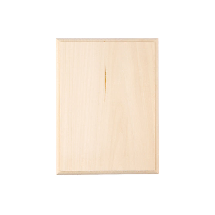 Basswood Plaque, 6 in. x 8 in. x 3/4 in.