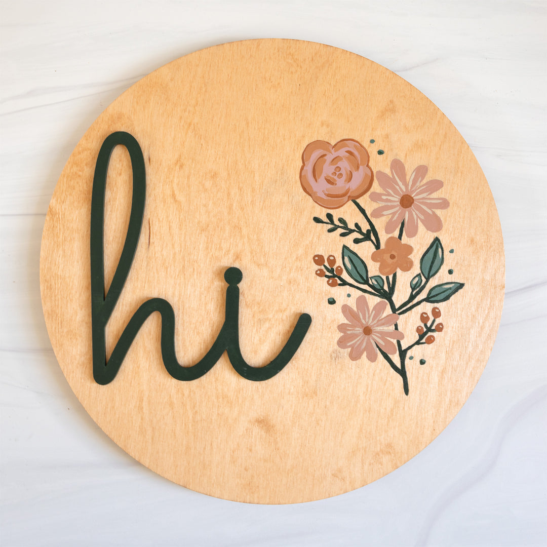 Floral Entry Sign Kit