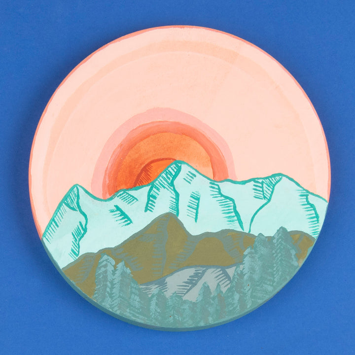 Edge-Glued Basswood Circle, 8" x 3/4"