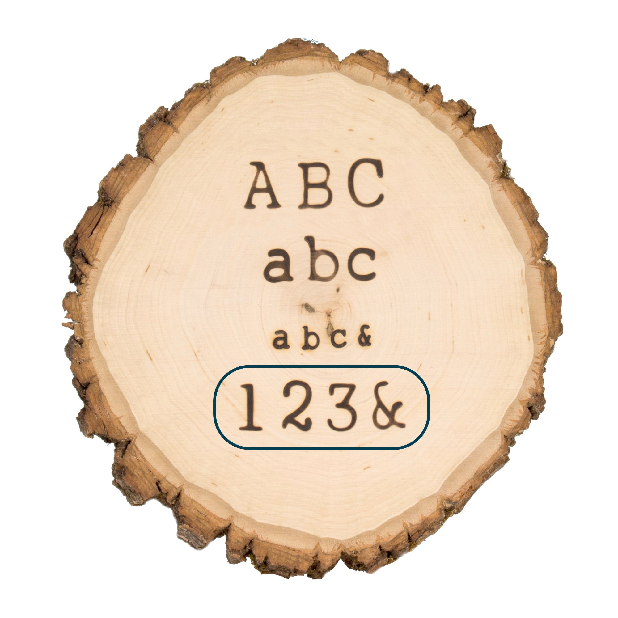 Walnut Hollow HotStamps Number and Symbol Set