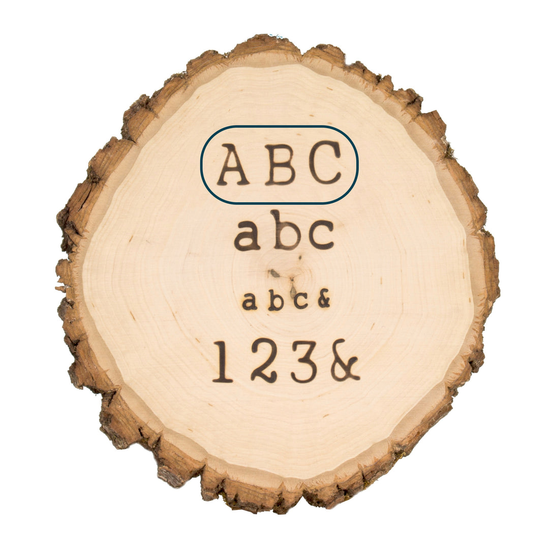 Walnut Hollow HotStamps - Uppercase Alphabet