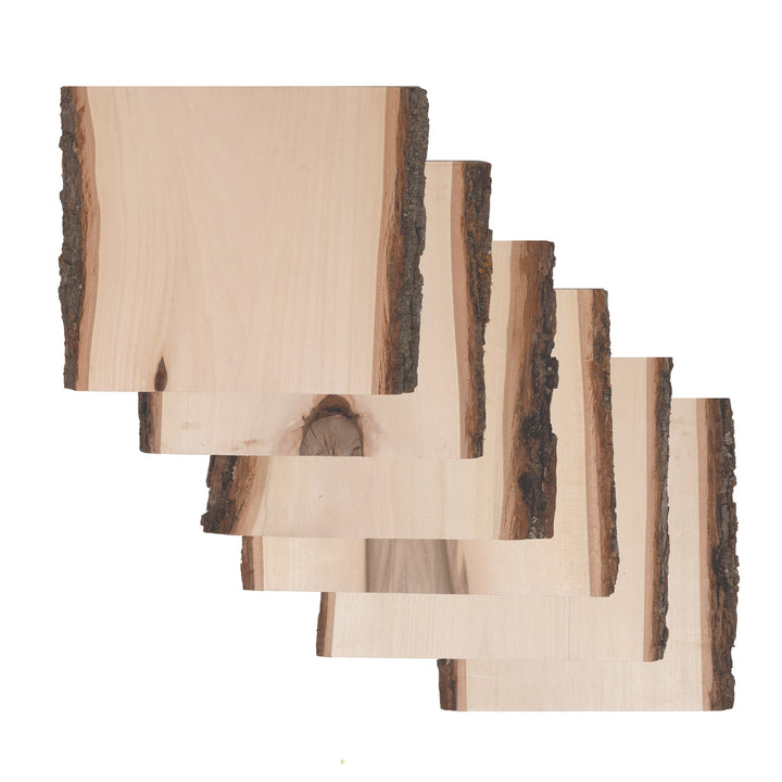Rustic Basswood Plank, 7-9" Wide x 7"