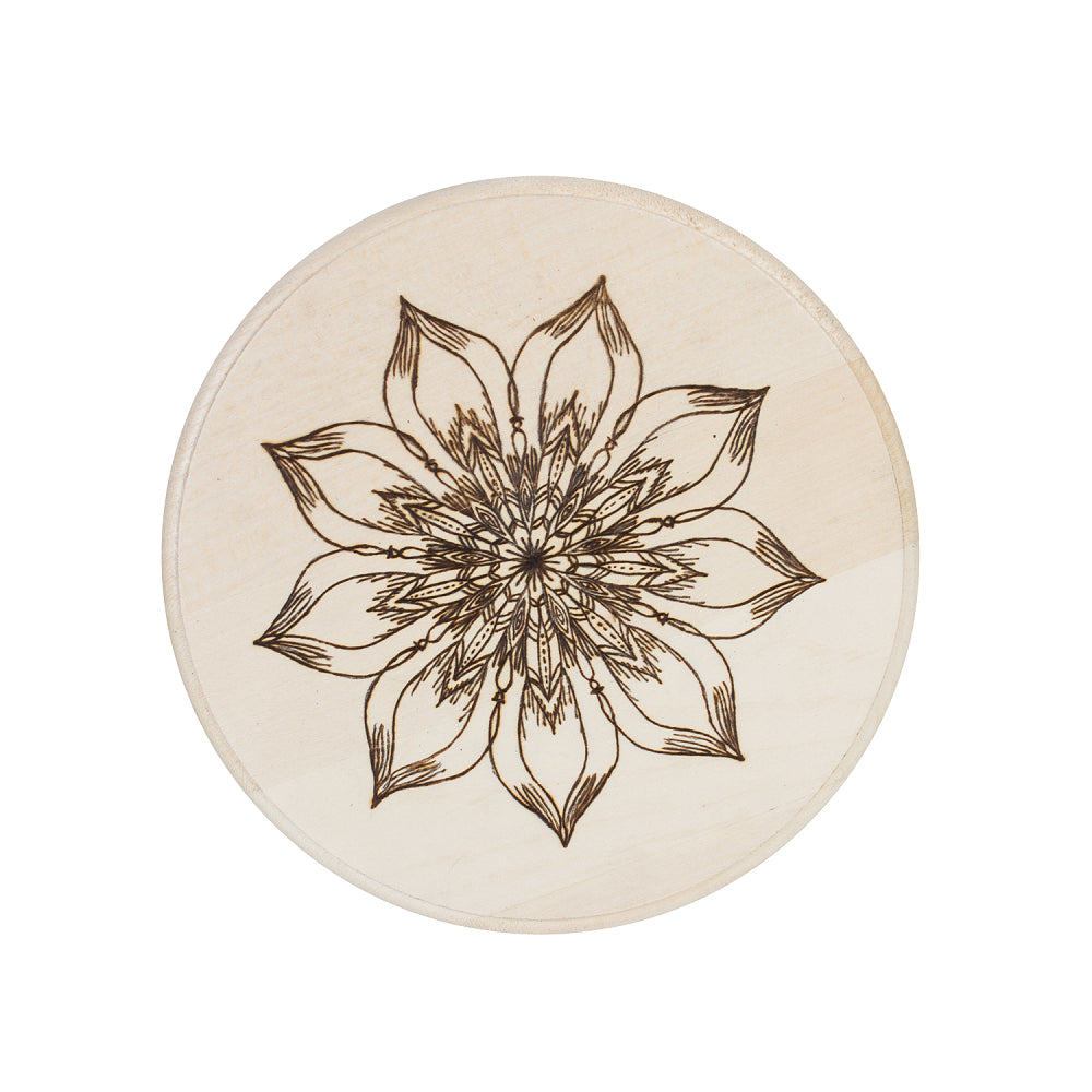 Walnut Hollow Thin Basswood Circle Plaque, 6 in. x 5/16 in.