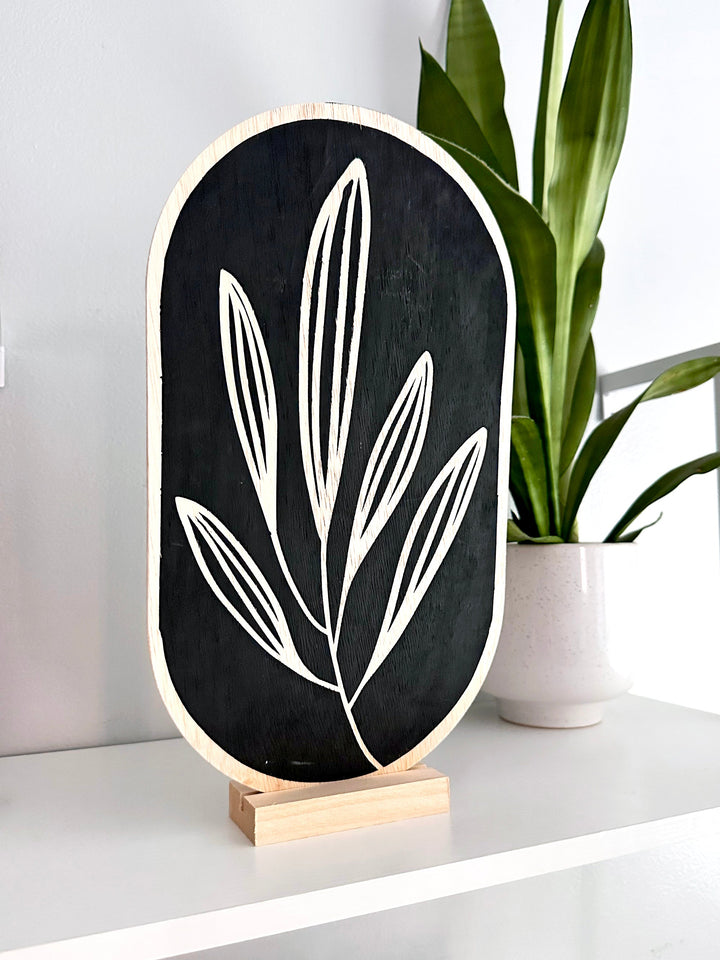 Birch Plywood Pill-Shape, 8-1/2" x 15"