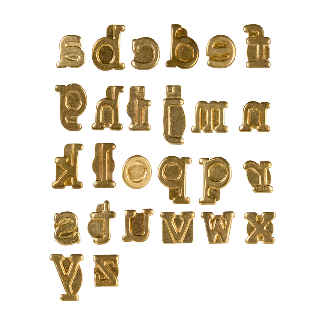 Walnut Hollow Mini HotStamps Lowercase Alphabet Set + Wood Burning Tool  Bundle