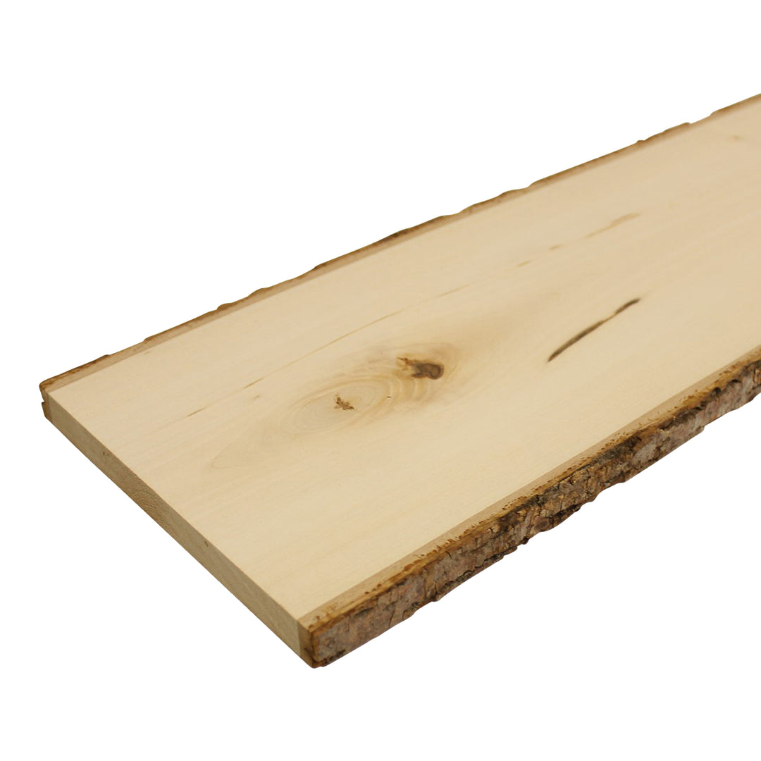 Rustic Basswood Plank, 7-9" Wide x 36"