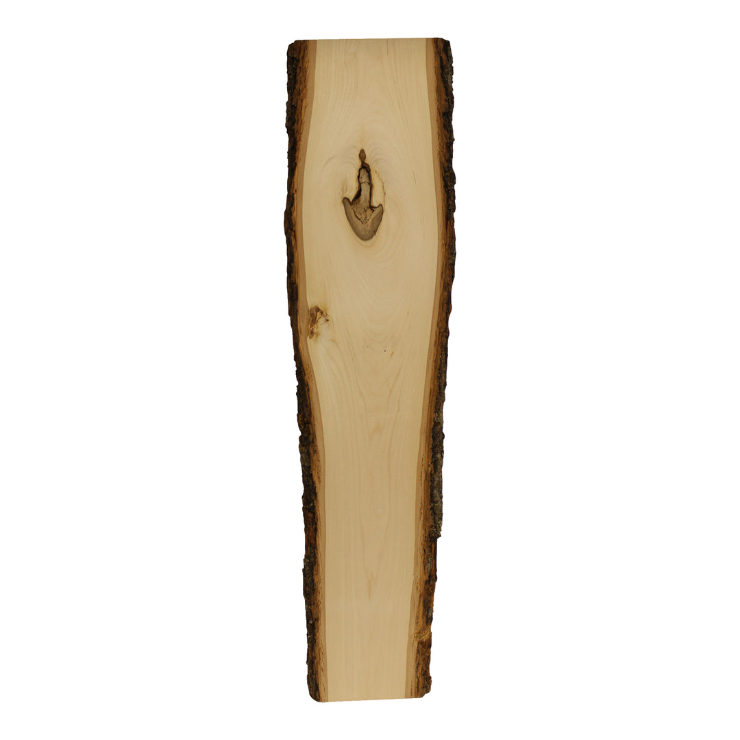 Rustic Basswood Plank, 7-9" Wide x 36"