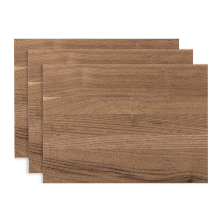 Edge-Glued Walnut, 9" x 12" x 3/4"