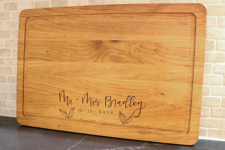 Cherry Cutting Board, 12" x 18"