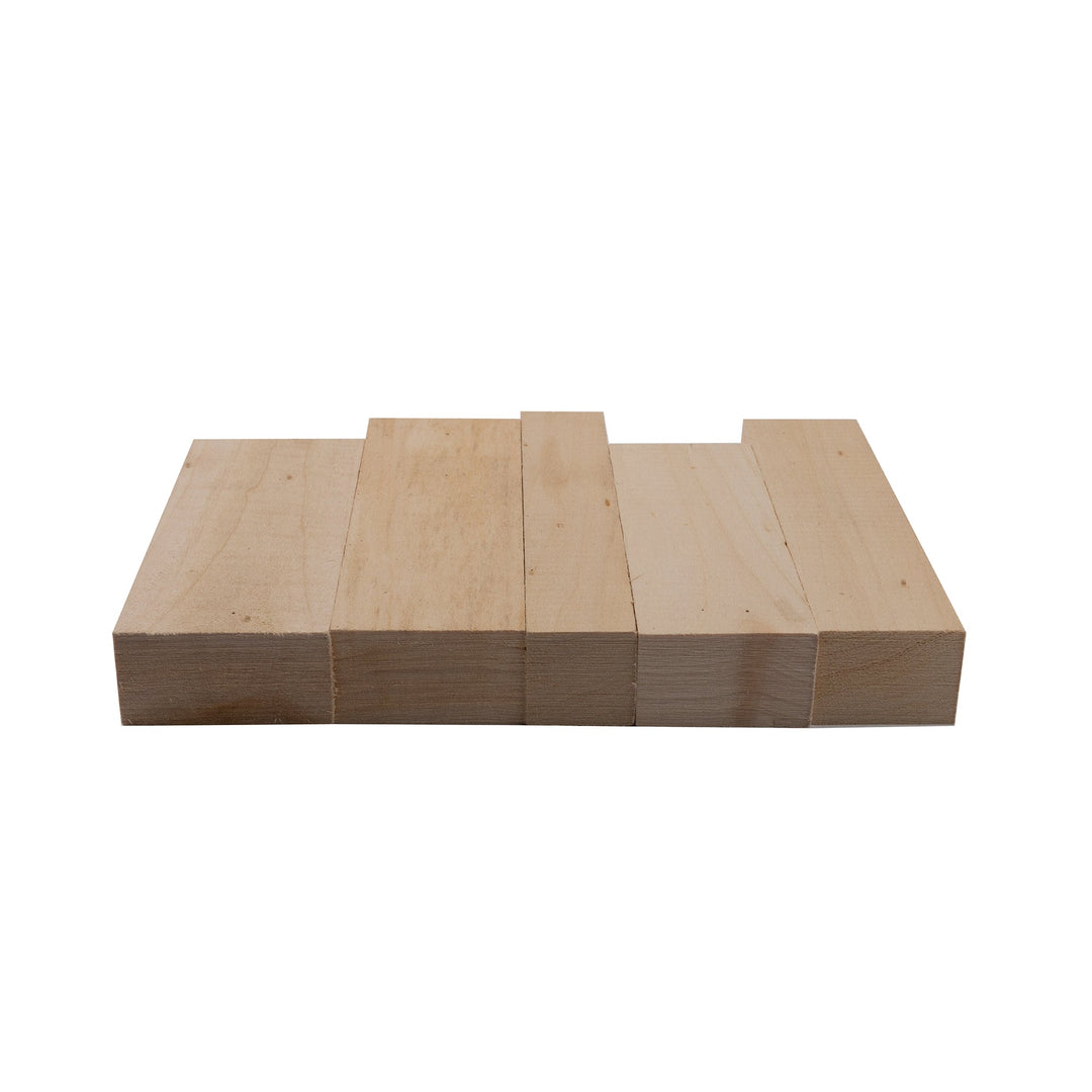 Walnut Hollow Blocks Econo Basswood 6/Pkg-Assorted Sizes